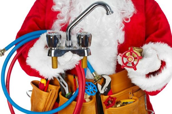 Plumbing Santa